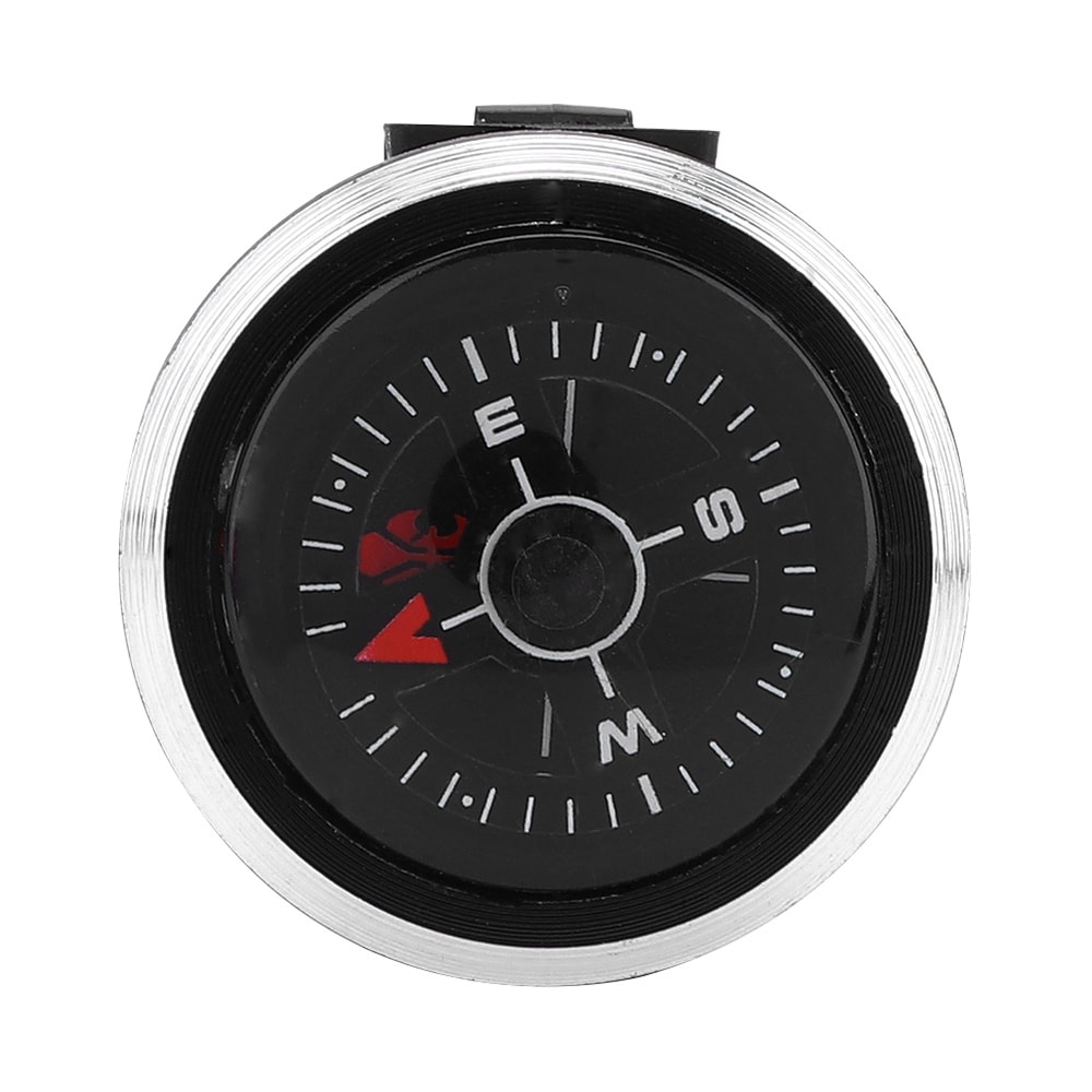 Mini Survival Compass Clip for Paracord Bracelet Outdoor Hiking Gear