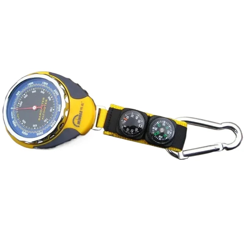 Outdoor Survival Compass Altimeter Barometer for Hiking and Mountaineering