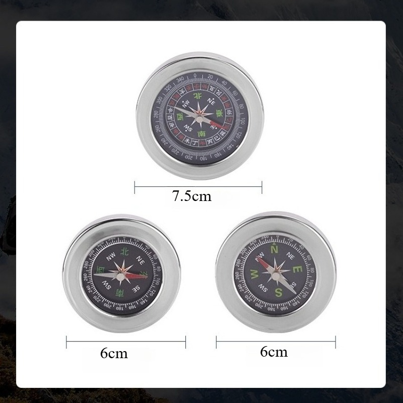 High Precision Stainless Steel Compass For Outdoor Navigation And Survival 4