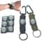Paracord Survival Bracelet with Compass Watch Band for Outdoor Hiking and Emergency Navigation