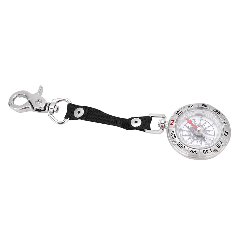 Precision Outdoor Compass Pocket Navigation Tool for Hiking Camping Survival