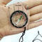 Compact Transparent Mini Compass for Hiking with Map Ruler and Navigation Tool