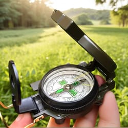 high precision military compass waterproof survival navigation tool for hiking and outdoor adventure