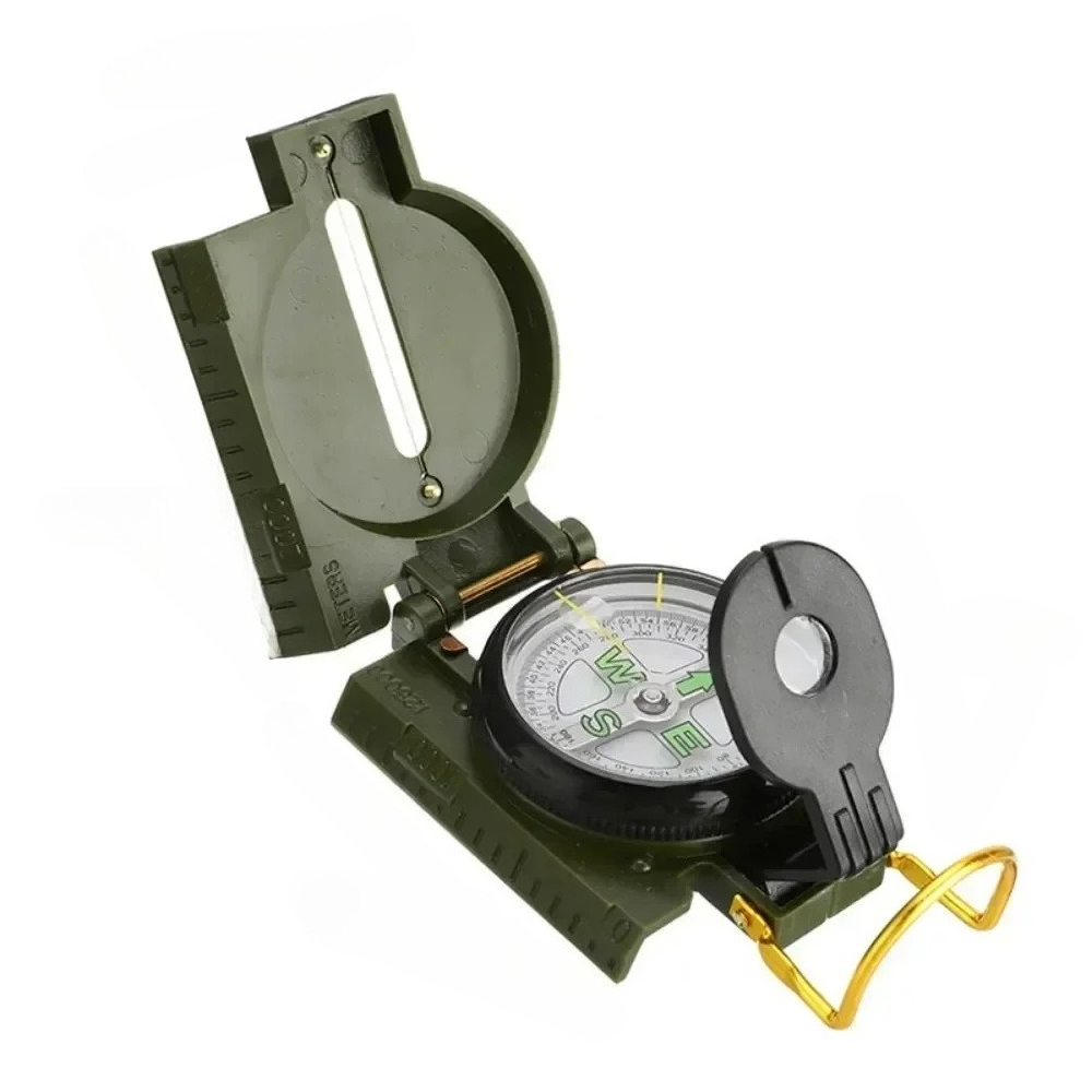 High Precision Military Compass Waterproof Survival Navigation Tool for Hiking and Outdoor Adventure