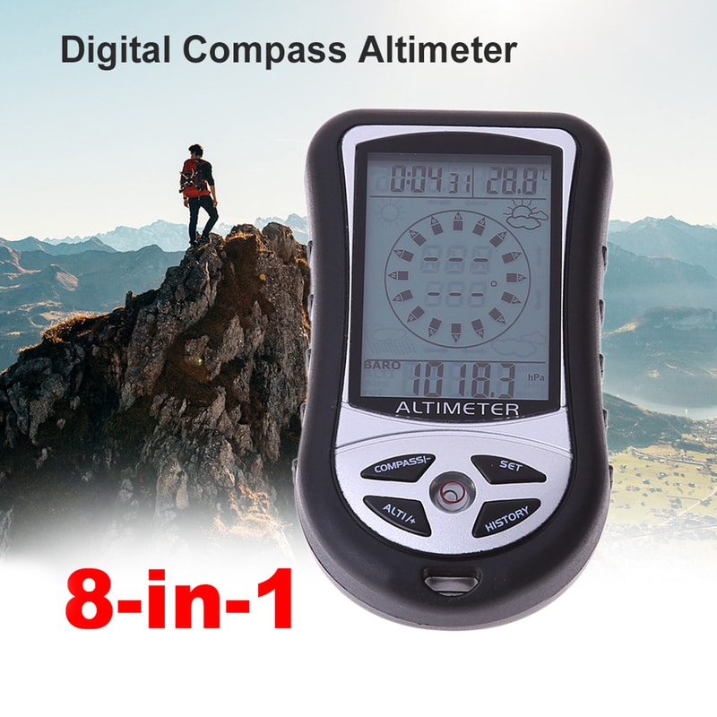 Digital Thermocouple Temperature Tester with LCD Display for Accurate Indoor and Outdoor Readings