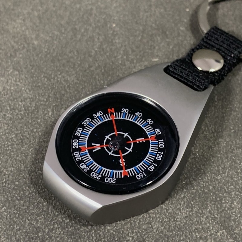 Heavy Duty Waterproof Tactical Compass for Hiking and Survival Navigation