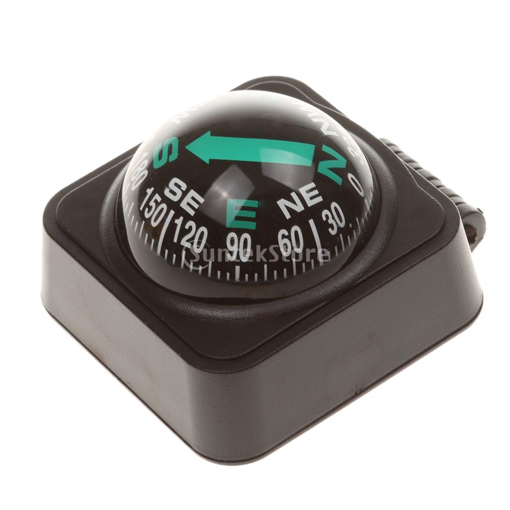 Adjustable Dashboard Compass for Car Truck and Hiking Navigation Guide