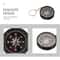 Vintage Pirate Compass Keychain Mini Navigation Pendant Gift for Kids and Outdoor Adventures