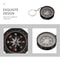 Vintage Pirate Compass Keychain Mini Navigation Pendant Gift for Kids and Outdoor Adventures