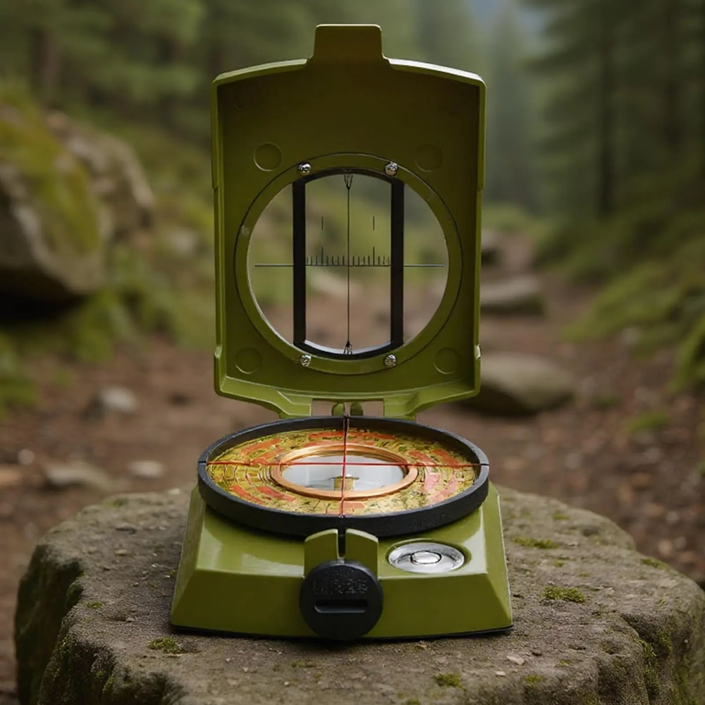 Precision Waterproof Hiking Compass For Camping Survival Navigation Gear 2