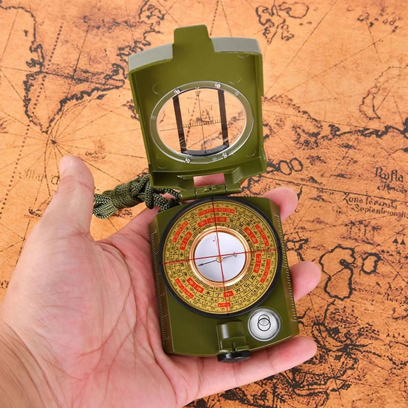 Precision Waterproof Hiking Compass For Camping Survival Navigation Gear 3