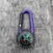 Portable Mini Compass Keychain For Hiking And Outdoor Survival Navigation 2