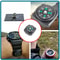 Mini Watch Strap Compass Survival Tool Portable Hiking Navigation Button For Outdoor Adventure 1