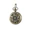 Vintage Pocket Compass with Chain for Hiking, Camping Navigation and Outdoor Survival