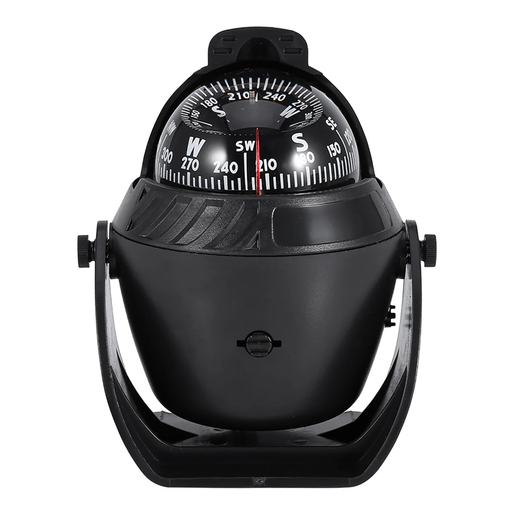 High-Visibility Waterproof Marine Compass with LED Night Light for Boats and Vehicles