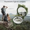 High-Precision Glow in the Dark Outdoor Compass Pocket Watch Navigation Tool