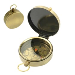 retro pocket compass for hiking and camping reliable navigation tool