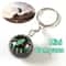Mini Outdoor Survival Compass Keychain Portable Lightweight Navigation Tool For Hiking Camping 1