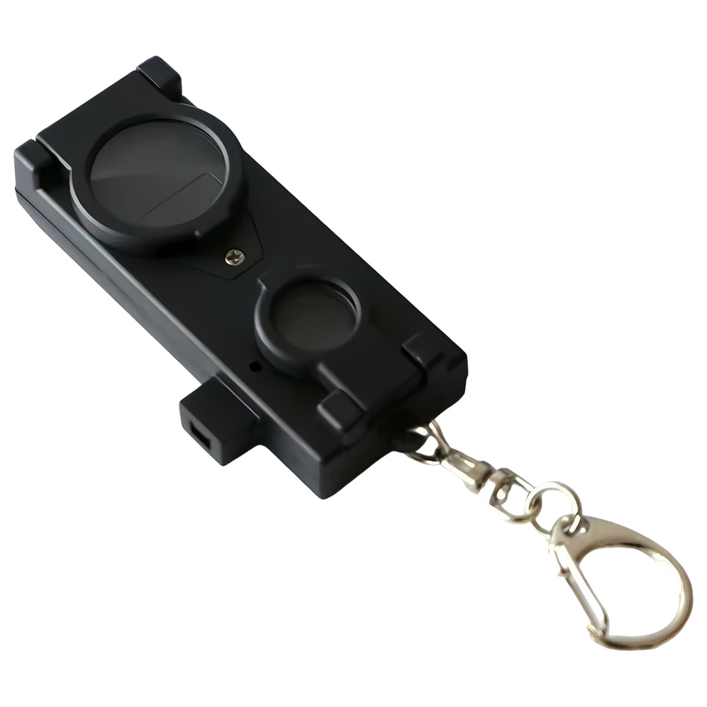 Outdoor Survival Whistle With Compass Light Emergency Multi Tool Keychain 7