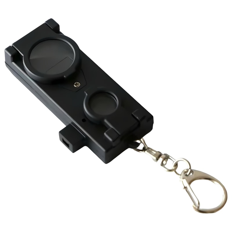 Outdoor Survival Whistle With Compass Light Emergency Multi Tool Keychain 7