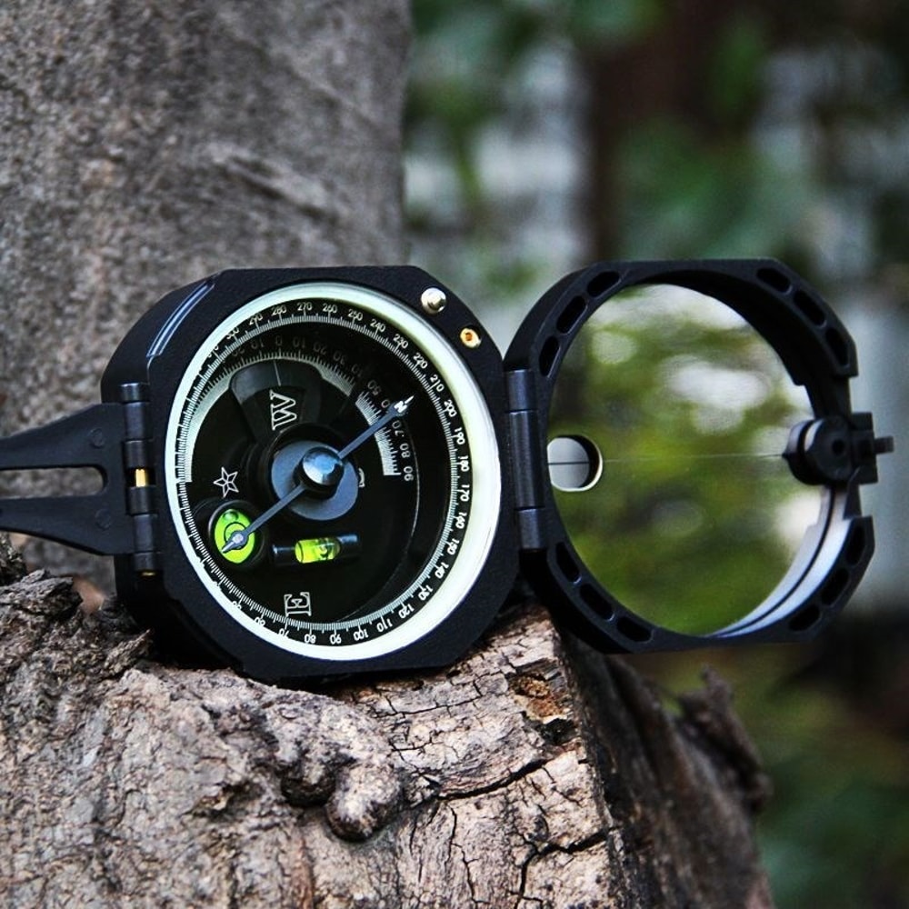 High Precision Military Compass for Hiking Camping and Survival Navigation