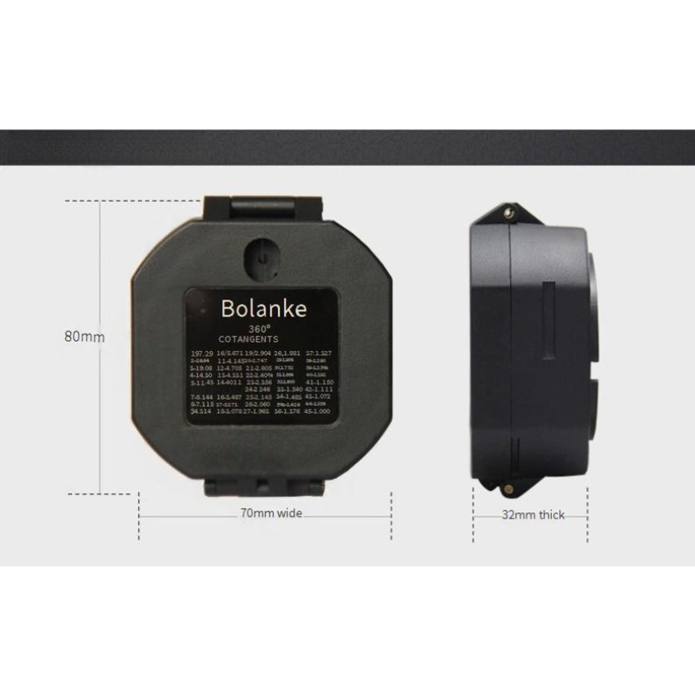 High Precision Military Compass for Hiking Camping and Survival Navigation