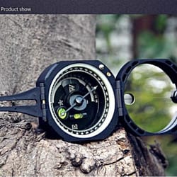 high precision geological compass for outdoor navigation and survival