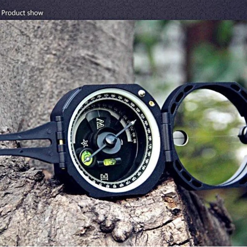 High Precision Geological Compass for Outdoor Navigation and Survival