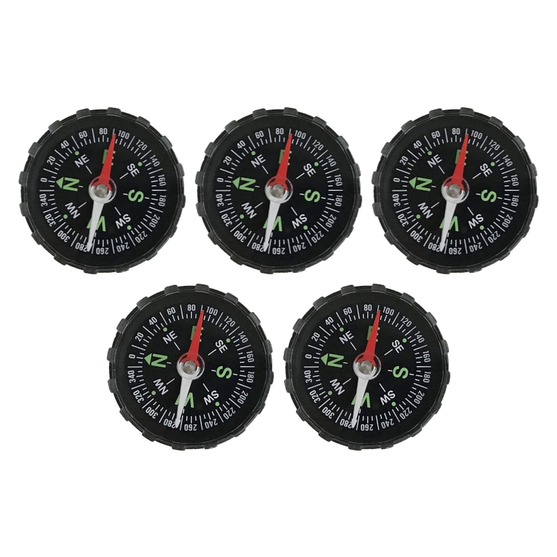 Portable Outdoor Compass Mini Pocket Navigation Tool For Hiking Camping Survival 5