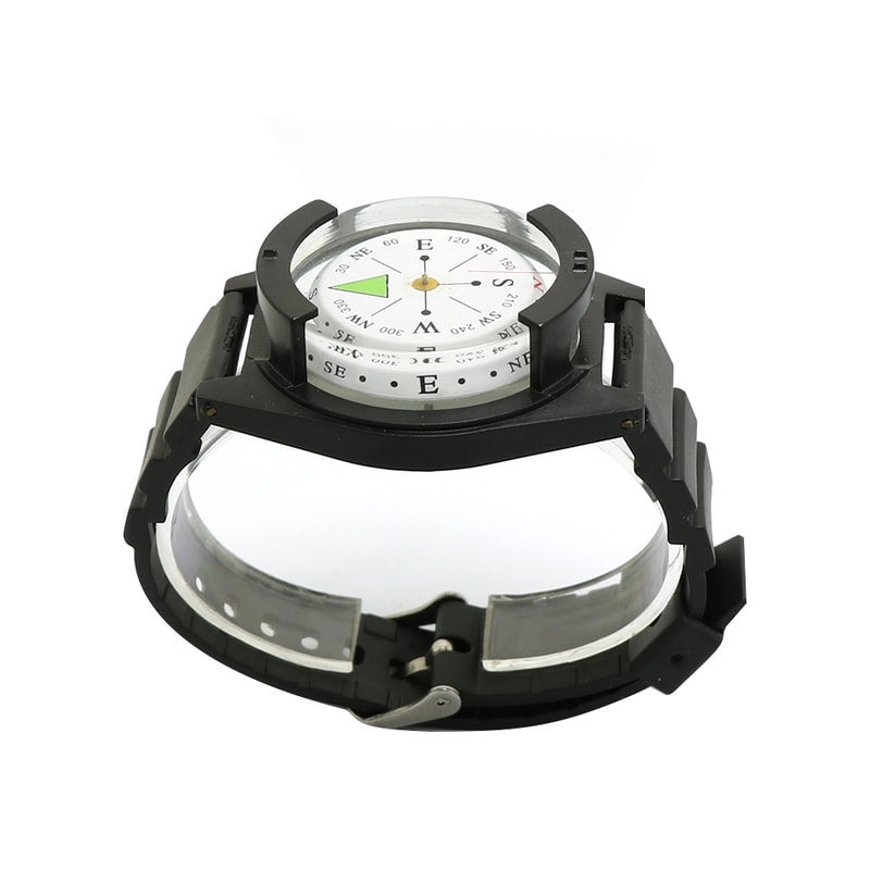 Wrist Compass Watch Survival Bracelet Outdoor EDC Compass Strap For Hiking And Navigation 1