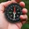 Compact Pocket Hiking Compass with Waterproof Design for Camping Navigation and Survival Use