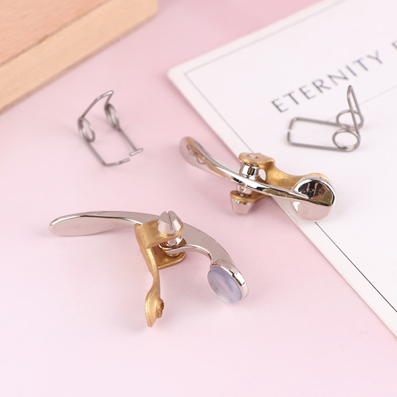 Professional trumpet water key replacement kit with brass instrument spit valve and spring repair set