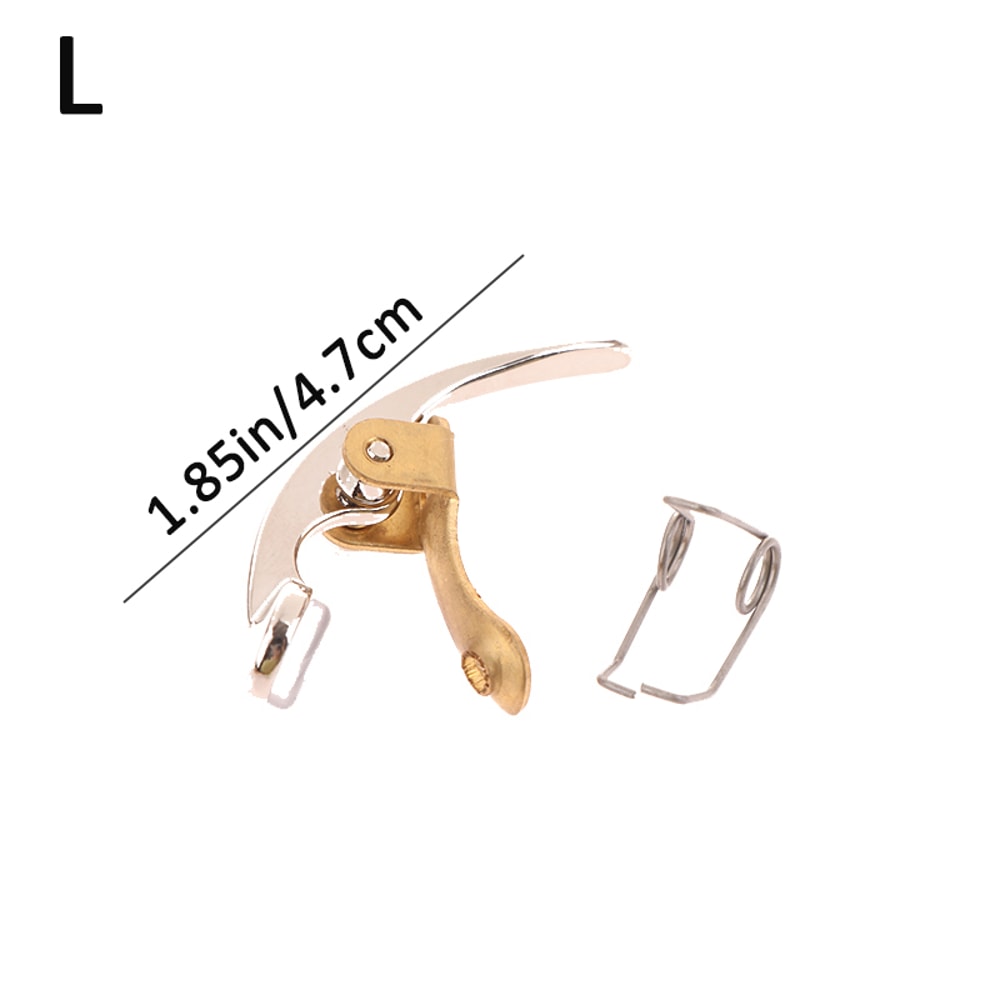 Professional trumpet water key replacement kit with brass instrument spit valve and spring repair set