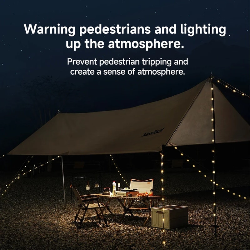 NexTool Outdoor Camping Light With Cycling Warning Light And Atmosphere Glow 3