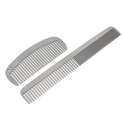 titanium alloy comb lightweight edc comb outdoor camping tool for travel and survival