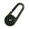 All In One Multifunctional Carabiner Compass Thermometer Keychain Outdoor Survival Clip 2