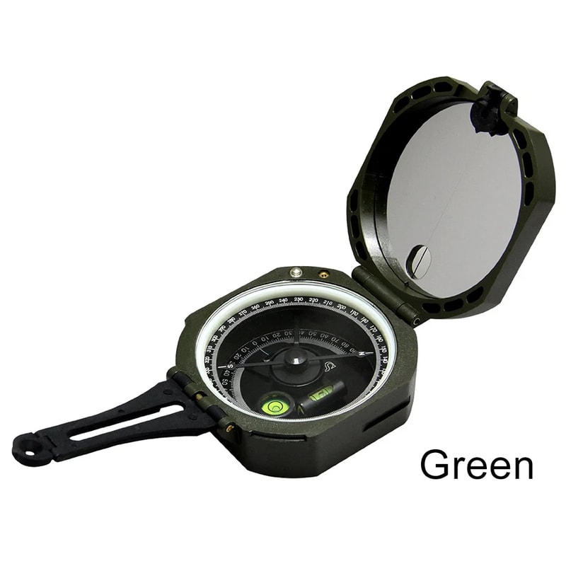 Precision Geological Compass for Hiking and Surveying Lightweight Outdoor Survival Compass