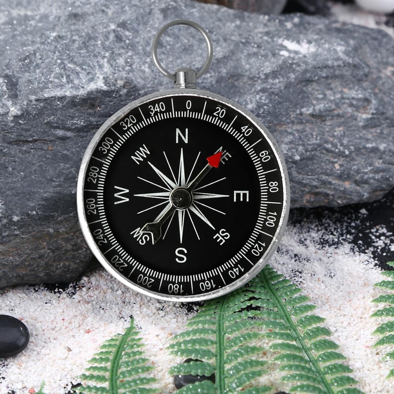 Precision Aluminum Hiking Compass for Outdoor Navigation Camping and Survival Gear