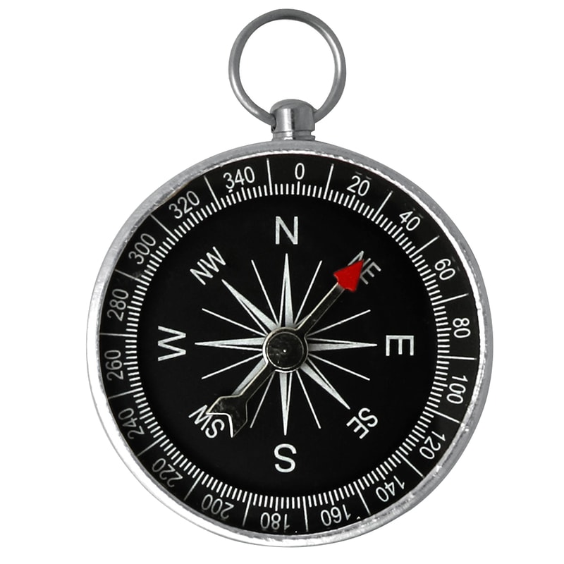 Precision Aluminum Hiking Compass for Outdoor Navigation Camping and Survival Gear