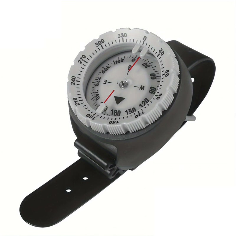 Professional Diving Compass Waterproof Luminous Scuba Navigation Wrist Compass