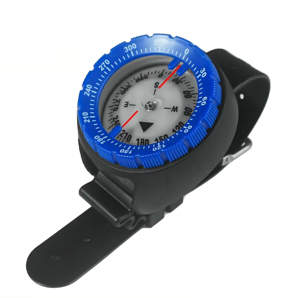 Professional Diving Compass Waterproof Luminous Scuba Navigation Wrist Compass