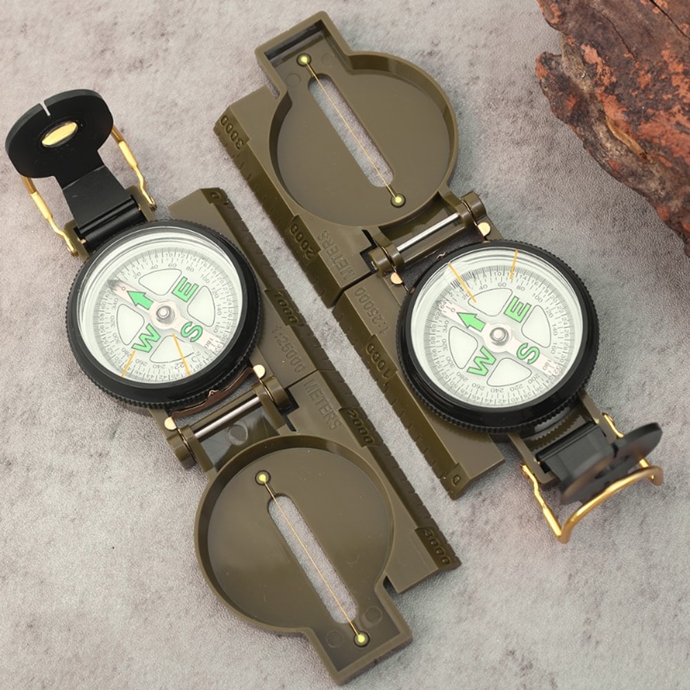 High Precision Military Compass for Hiking Camping Navigation