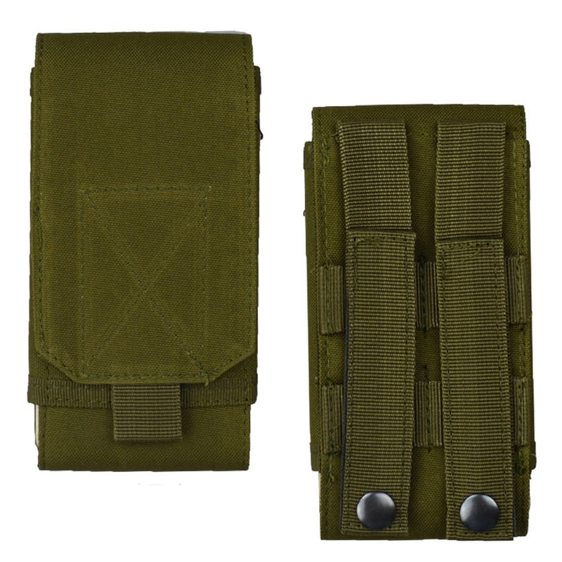 Tactical Molle Phone Pouch Belt Holder Durable Outdoor Waist Carry Bag 6