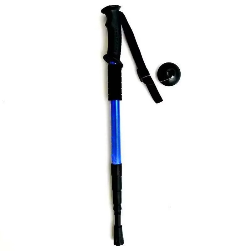 Ultralight Foldable Trekking Poles With Shock Absorption For Hiking And Backpacking 0