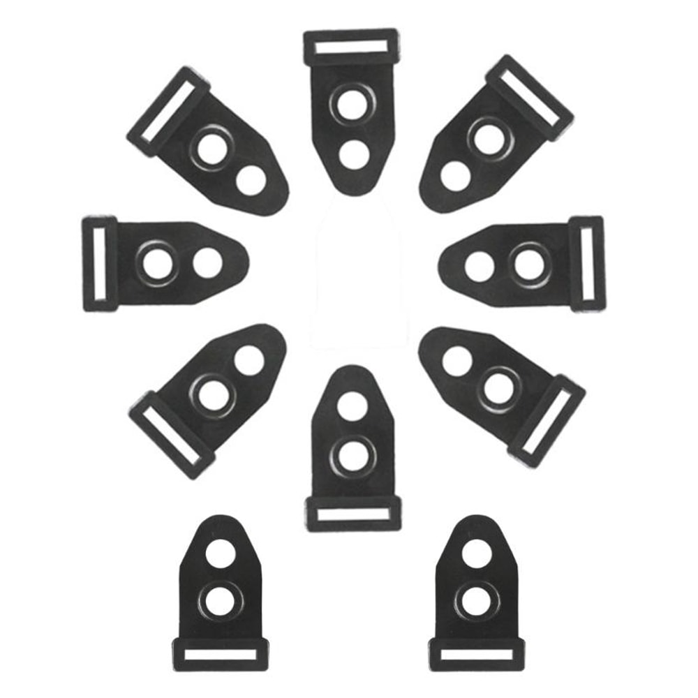 Heavy Duty tent pole connectors with anti slip base camping tent stabilizer kit