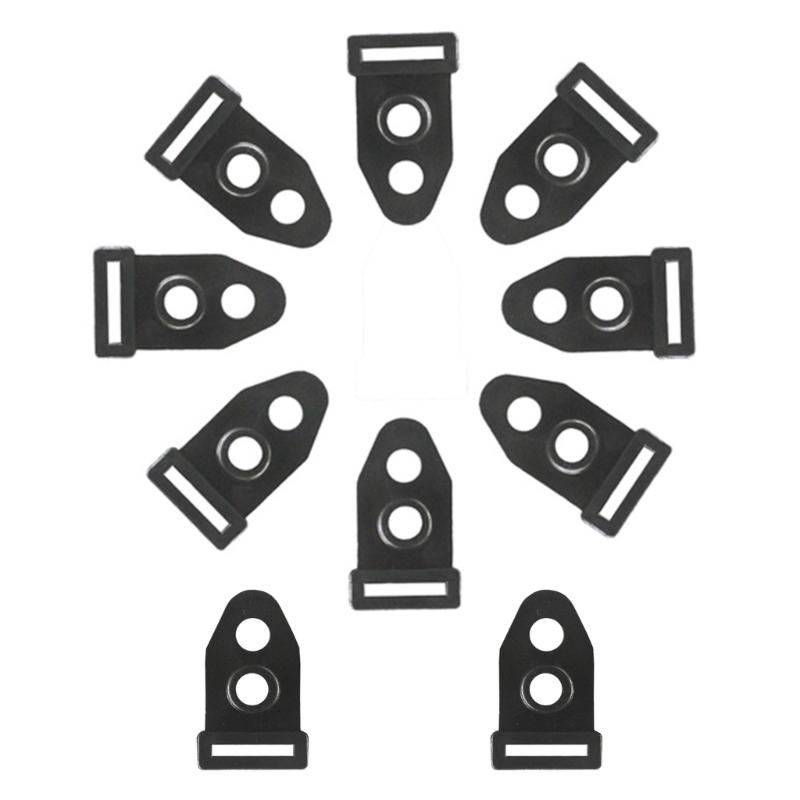 Heavy Duty tent pole connectors with anti slip base camping tent stabilizer kit