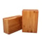 Natural Bamboo Yoga Block Non Slip Fitness Support Brick for Balance Stretching and Strength Training