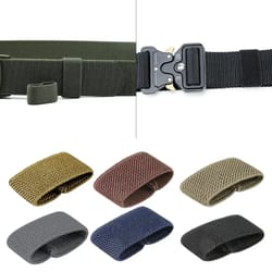 tactical belt keeper elastic loop holder for backpack straps and edc gear organization