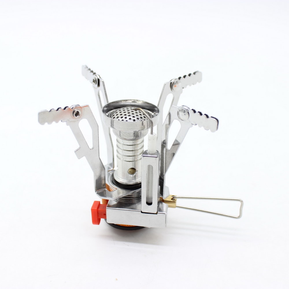 Ultra-Light Portable Camping Stove Foldable Mini Gas Cooker for Hiking and Outdoor Cooking