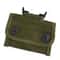 Vintage Military Compass Pouch Durable Canvas Tool Bag for Outdoor EDC Gear